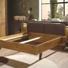 Bett Trattino Oak Flagstaff Optik B/H/T: ca. 295x93x212 cm
