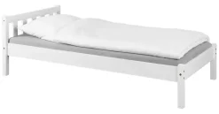 Bett Vilmar weiß Liegefläche B/L: ca. 90x200 cm
