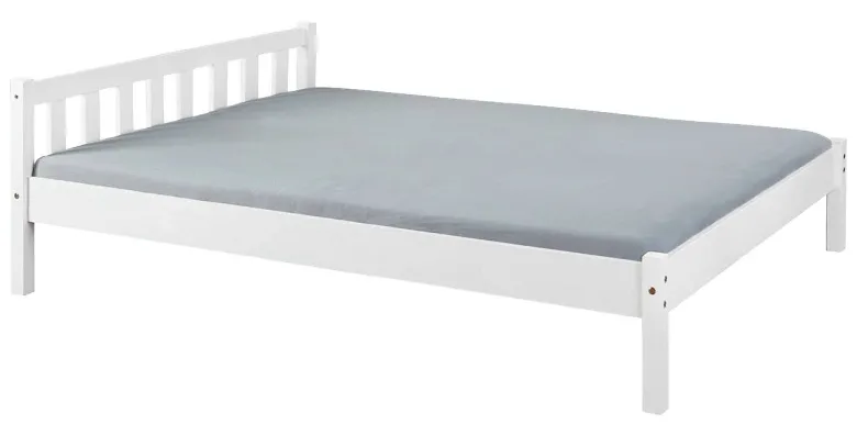 Bett Vilmar weiß Liegefläche B/L: ca. 140x200 cm