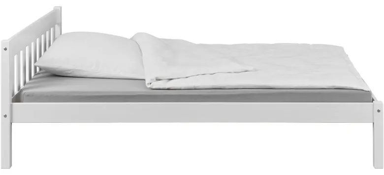 Bett Vilmar weiß Liegefläche B/L: ca. 140x200 cm