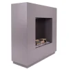 BHP Elektrischer-Kamin ESKE BG00752-14 dunkelgrau MDF B/H/T: ca. 80x76x26 cm ca. 1500 W