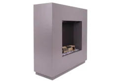 BHP Elektrischer-Kamin ESKE BG00752-14 dunkelgrau MDF B/H/T: ca. 80x76x26 cm ca. 1500 W
