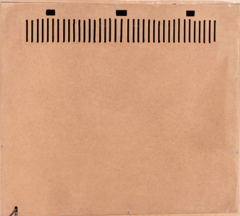 BHP Elektrischer-Kamin ESKE BG00752-14 dunkelgrau MDF B/H/T: ca. 80x76x26 cm ca. 1500 W