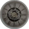 BHP Wanduhr weiß