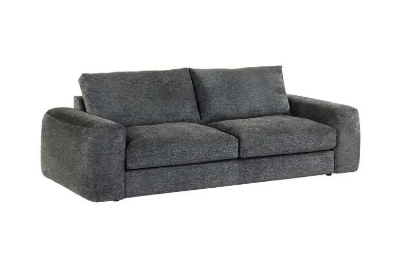 Big Sofa anthrazit Microfaser B/H/T: ca. 250x88x105 cm