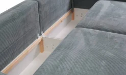 Big Sofa Evora mint Microfaser B/H/T: ca. 276x71x137 cm