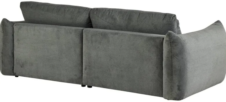 Big Sofa Glenn grau Microfaser B/H/T: ca. 259x87x124 cm