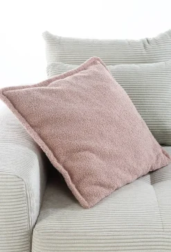 Big Sofa Greige Microfaser B/H/T: ca. 298x80x135 cm