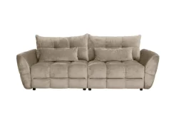 Big Sofa Moma Greige Microfaser B/H/T: ca. 250x97x120 cm