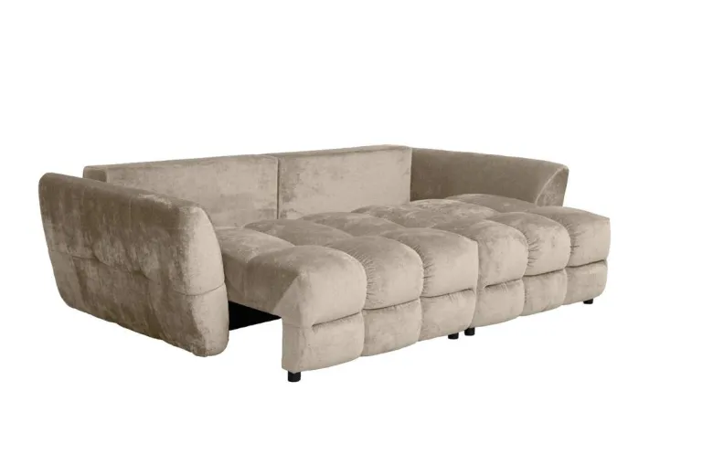 Big Sofa Moma Greige Microfaser B/H/T: ca. 250x97x120 cm