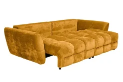 Big Sofa Moma honig Microfaser B/H/T: ca. 250x97x120 cm
