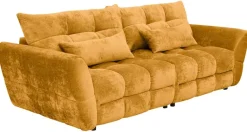 Big Sofa Moma honig Microfaser B/H/T: ca. 250x97x120 cm