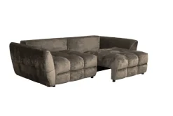 Big Sofa Moma Mocca Microfaser B/H/T: ca. 250x97x120 cm