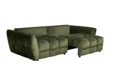 Big Sofa Moma olive Microfaser B/H/T: ca. 250x97x120 cm