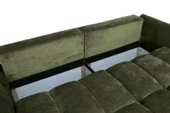 Big Sofa Moma olive Microfaser B/H/T: ca. 250x97x120 cm