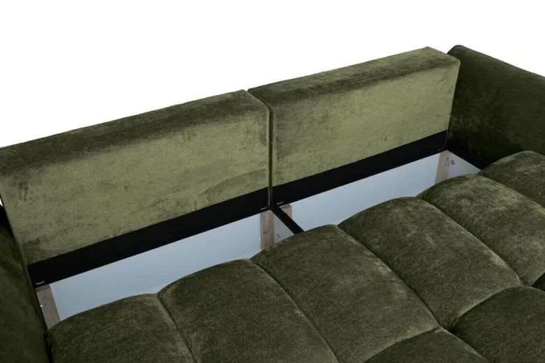 Big Sofa Moma olive Microfaser B/H/T: ca. 250x97x120 cm