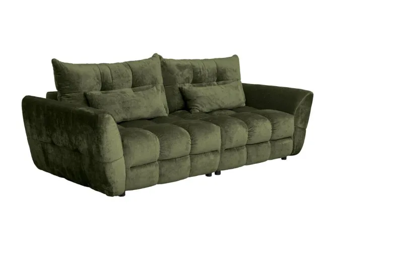 Big Sofa Moma olive Microfaser B/H/T: ca. 250x97x120 cm
