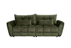 Big Sofa Moma olive Microfaser B/H/T: ca. 250x97x120 cm