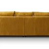 Big Sofa senf Microfaser B/H/T: ca. 248x80x114 cm