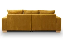 Big Sofa senf Microfaser B/H/T: ca. 248x80x114 cm