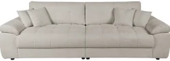 Big Sofa Tema graubraun Microfaser B/H/T: ca. 278x89x116 cm
