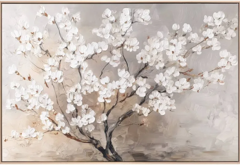 Bilder Baum B/H/L: ca. 78x3,8x118 cm
