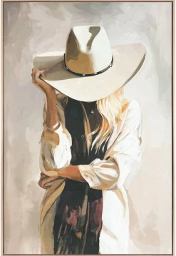 Bilder Frau B/H/L: ca. 78x3,8x118 cm