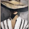 Bilder Frau B/H/L: ca. 78x3,8x118 cm