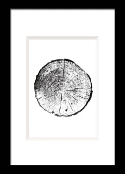 Bilderrahmen schwarz Holz B/L: ca. 10x15 cm