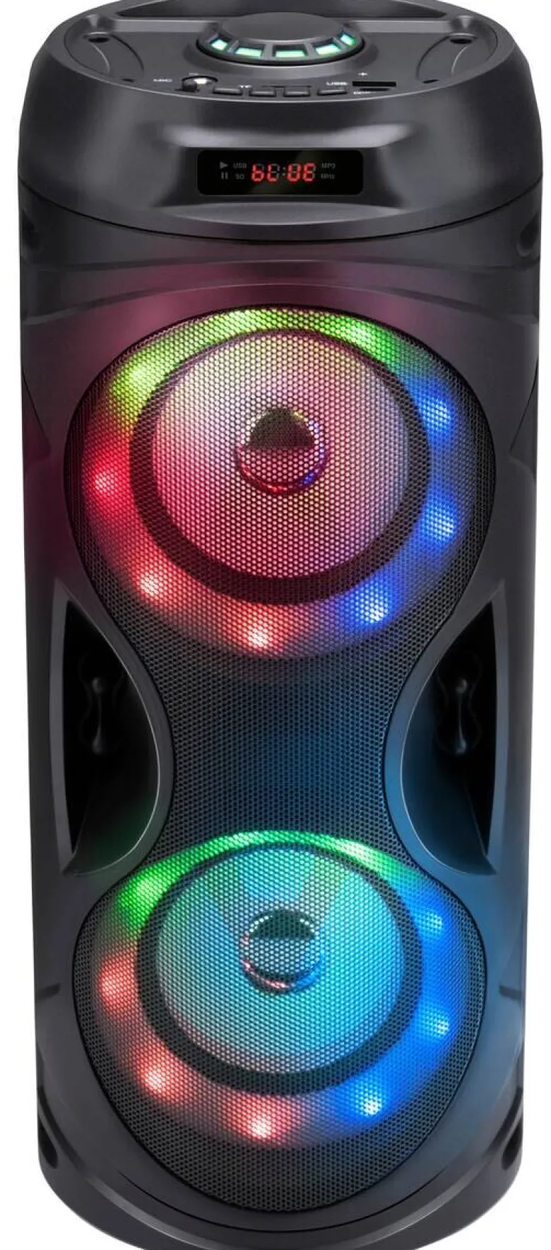 Bluetooth-Lautsprecher schwarz B/H/L: ca. 18,9x41,5x19 cm