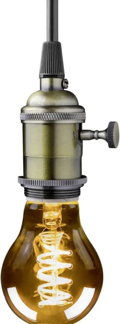 Blulaxa LED-Leuchtmittel Edison Filamentlampe Vintage 49073 E27