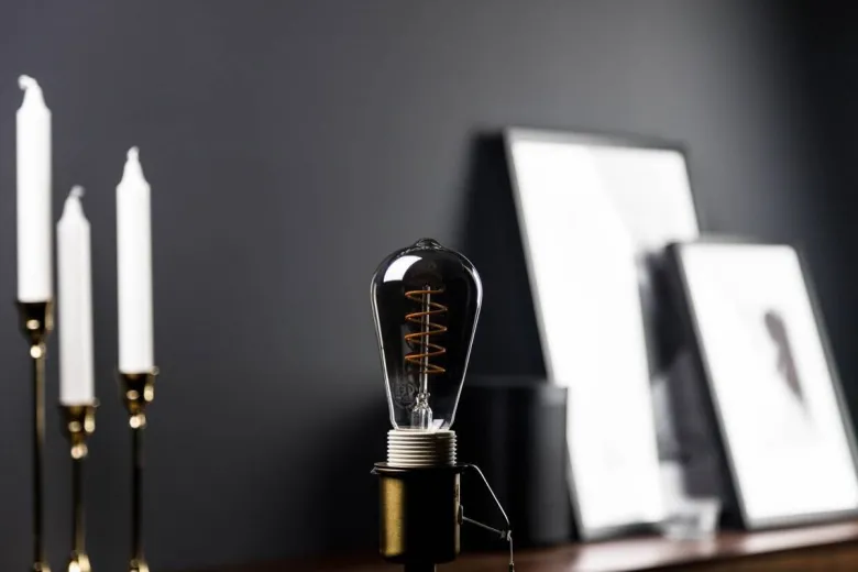 Blulaxa LED-Leuchtmittel Edison Filamentlampe Vintage 49074 E27