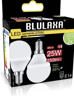 Blulaxa LED-Leuchtmittel 2er Pack E14