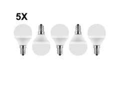 Blulaxa LED-Leuchtmittel 5er Pack E14