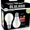 Blulaxa LED-Leuchtmittel Filamentlampe 2er Pack E27
