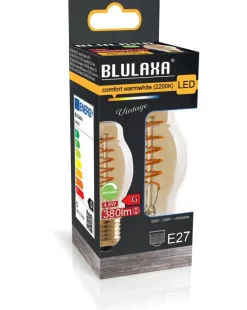 Blulaxa LED-Leuchtmittel FlexFilament Spiral Vintage 44980 E27