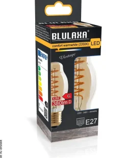Blulaxa LED-Leuchtmittel FlexFilament Spiral Vintage 44979 E27