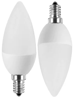 Blulaxa LED-Leuchtmittel Kerzenlampe 49795 2er Pack E14