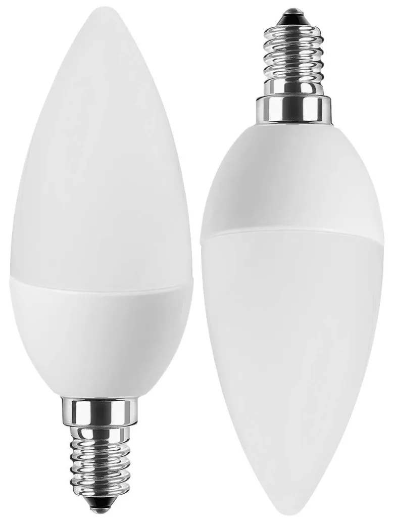 Blulaxa LED-Leuchtmittel Kerzenlampe 49795 2er Pack E14