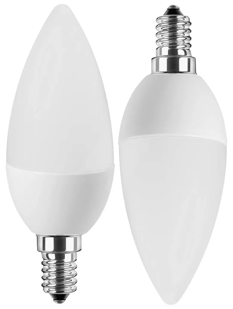 Blulaxa LED-Leuchtmittel Kerzenlampe 48949 2er Pack E14