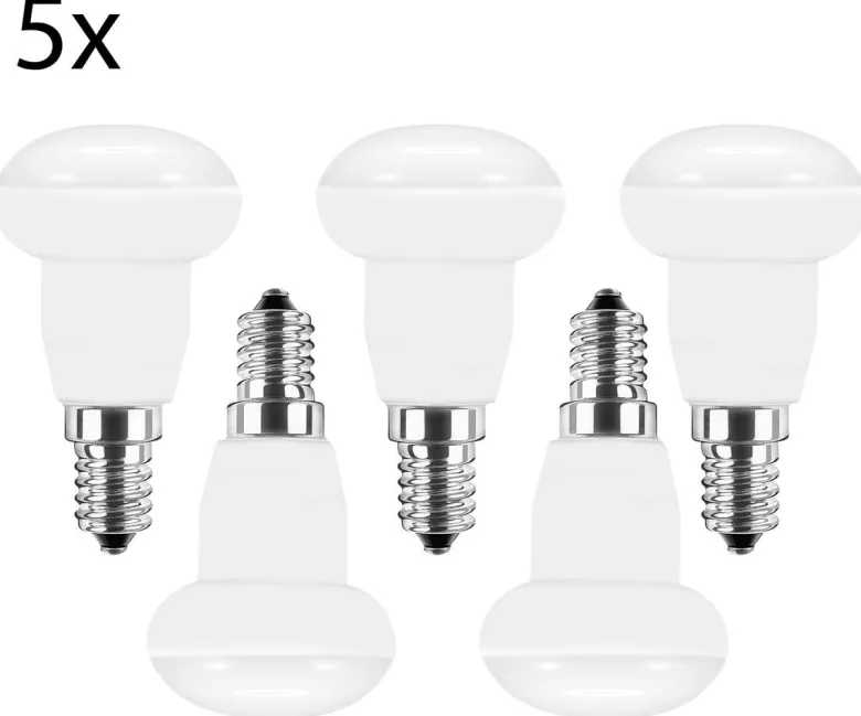 Blulaxa LED-Leuchtmittel Reflektorlampe 49239 5er Pack E14