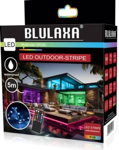 Blulaxa Outdoor-LED-RGB-Lichtband L: ca. 500 cm