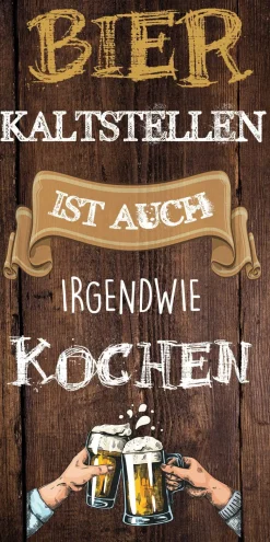 Bönninghoff Keilrahmenbild Spruch B/H/L: ca. 40x1,8x20 cm