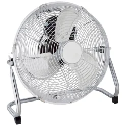 Bodenventilator TX-12F Chrom Metall D: ca. 40 cm