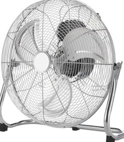 Bodenventilator TX-12F Chrom Metall D: ca. 40 cm