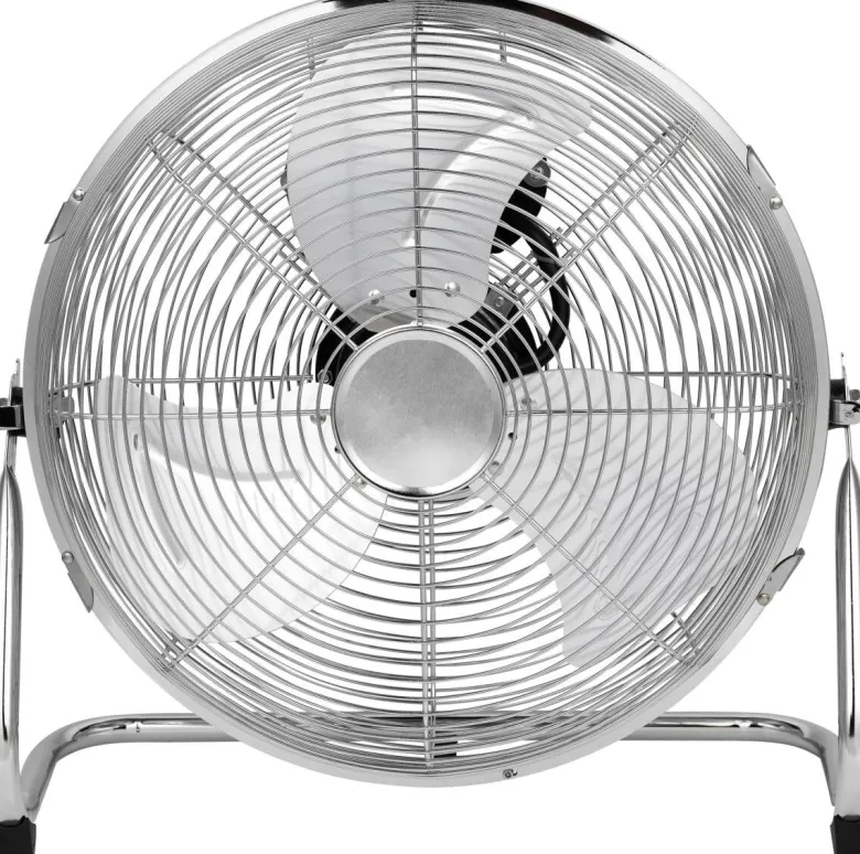 Bodenventilator TX-12F Chrom Metall D: ca. 40 cm