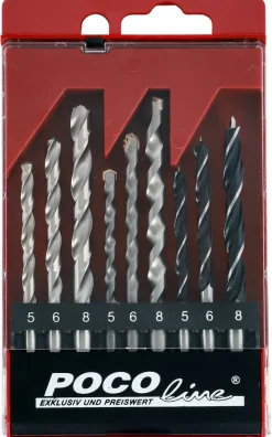 Bohrerset 9 tlg.