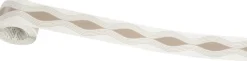 Borte Wellen braun B/L: ca. 5,3x500 cm