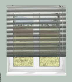 Boviva Alu-Jalousie anthrazit B/L: ca. 60x175 cm