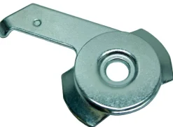 Boviva Deckenbefestigung für Flächenvorhangschiene silber Metall 3.0 Läufe